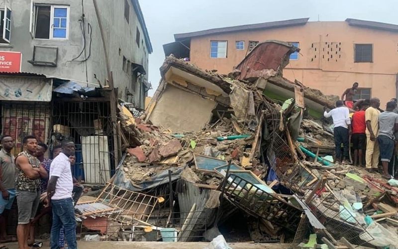 Nigeria : 1 mort et 4 blessés dans un effondrement de bâtiment
