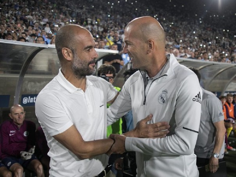 LdC / Guardiola à Zidane : « J’espère qu’un jour nous pourrons dîner »