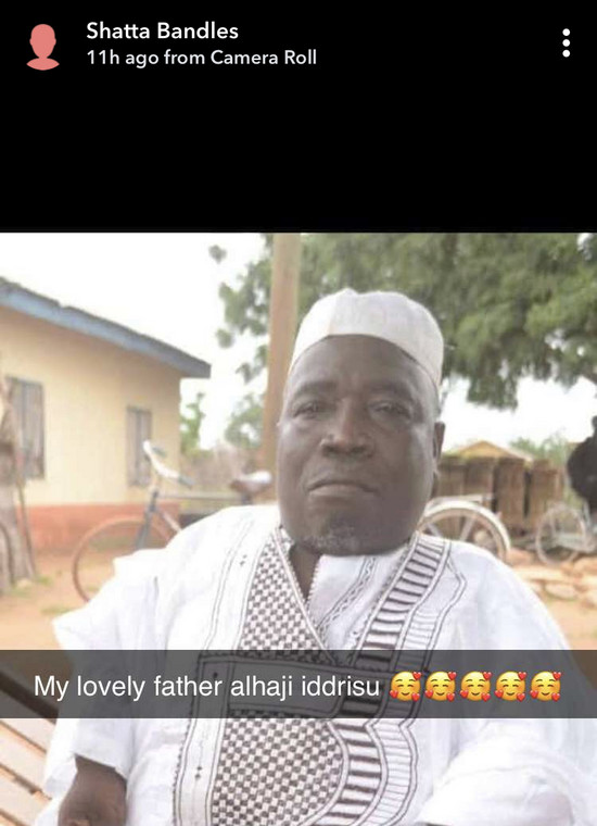 Shatta Bandle : voici Alhaji Iddrisu, le père du milliardaire autoproclamé