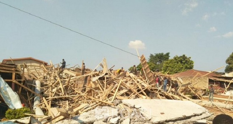 Cameroun : l’effondrement d’un immeuble fait plusieurs morts à Yaoundé