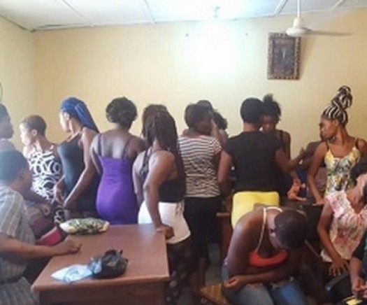 Accra : des travailleuses de s3xe amendées