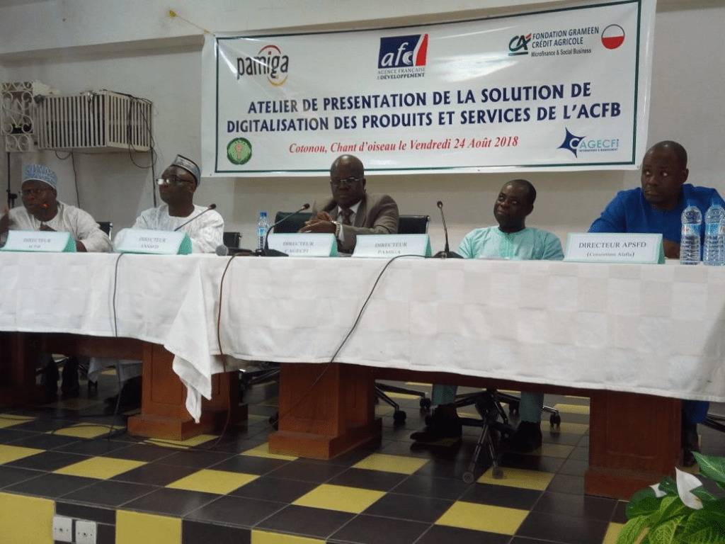 Atelier de présentation et de lancement de la plateforme de digitalisation des produits et services de l’ACFB par CAGECFI SA