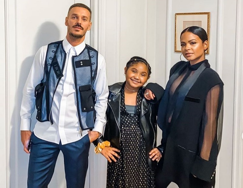 M Pokora : sa belle fille Violet accro à Isaiah