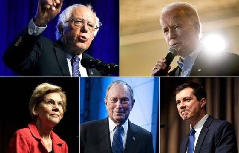 Primaire démocrate : Sanders double Biden et Bloomberg décolle dans  les sondages avant le New Hampshire