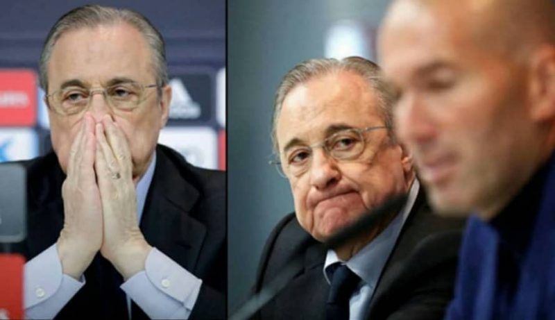 Real Madrid : Florentino Perez n’a pas aimé cette décision ‘radicale’ de Zidane après la défaite à Paris