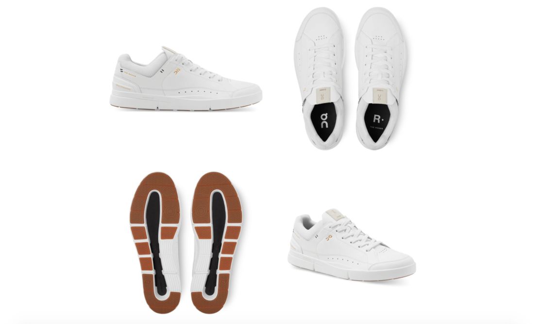 Roger Federer dévoile une paire de sneakers conçue avec la marque suisse On