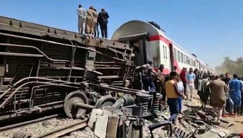 Egypte : au moins 32 morts dans un accident de train