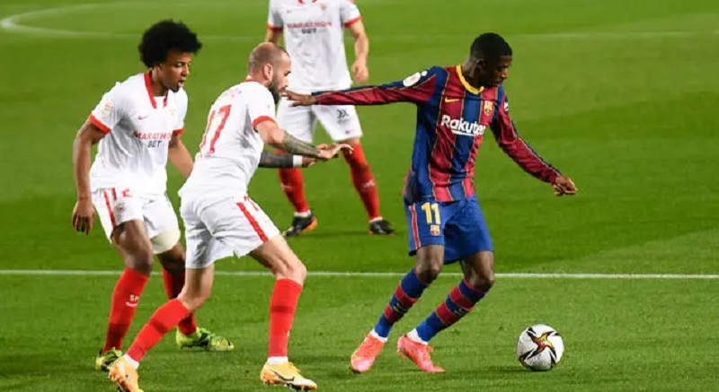 Foot : Le Barça fait une remontada avec Seville à une semaine du PSG