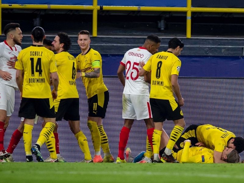 Ligue des champions Dortmund file en quarts de finale malgré le nul arraché par Séville