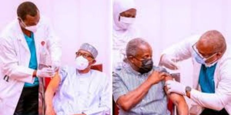 Nigeria : Buhari et son Vice-président, vaccinés