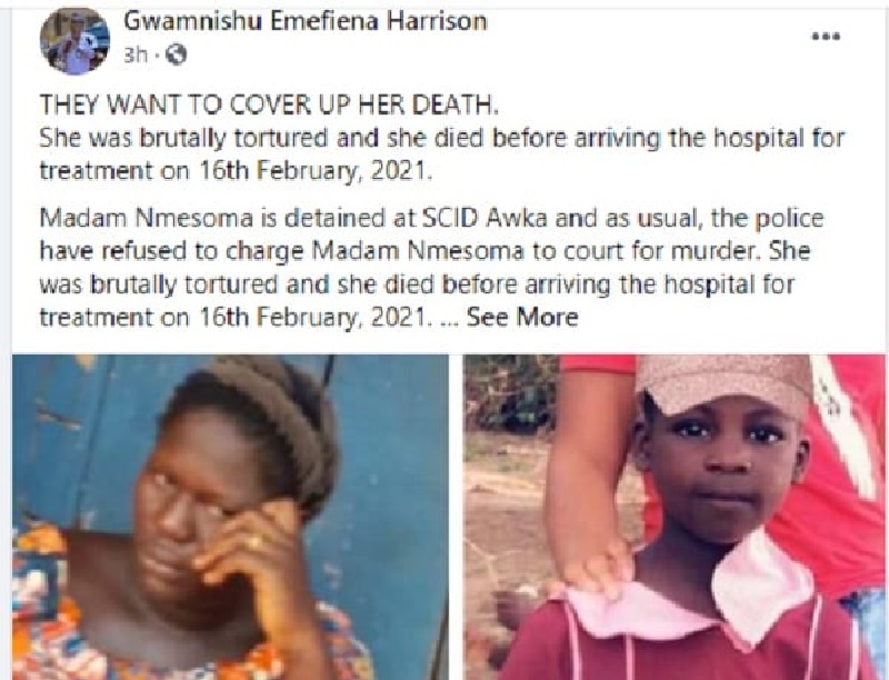Nigeria : une femme accusée d’avoir battu à mort sa domestique de 10 ans