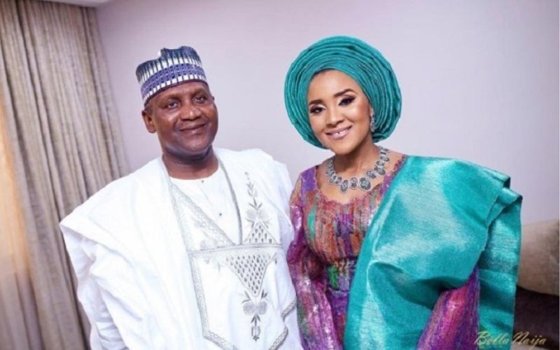 Aliko Dangote : la fille du milliardaire fait vibrer la piste de danse lors d’un mariage (vidéo)