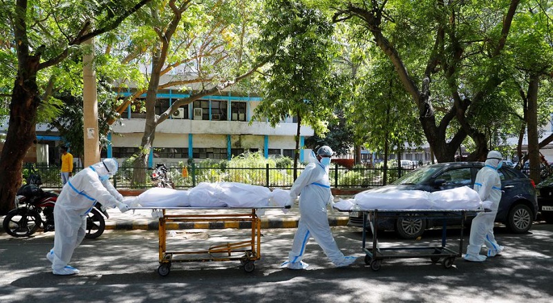 Covid-19 / Inde : nouveau record de mortalité en 24 heures