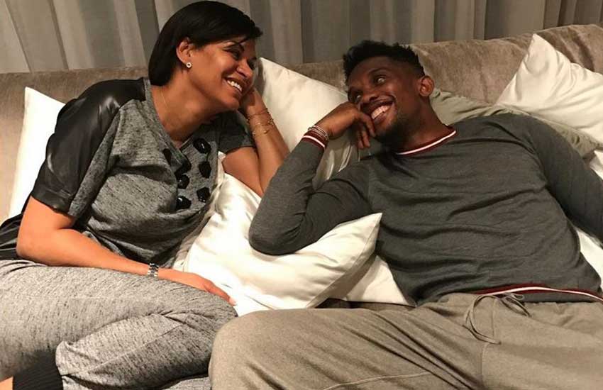Quand Eto’o et sa femme font du jogging à Abidjan (photos)