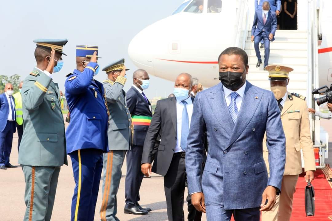 Togo / Congo : Faure Gnassingbé à la cérémonie d’investiture de Denis Sassou Nguesso