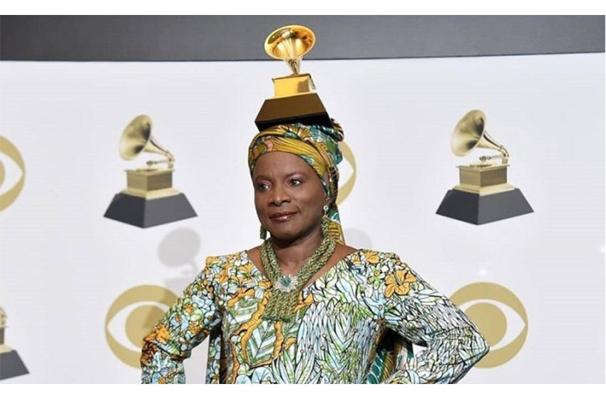 Grammy Awards : Angélique Kidjo bat Wizkid et remporte le prix du meilleur album de musique mondiale (photo)