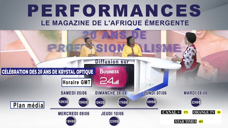 Eco Finance Entreprises vous donne rendez-vous dans le second numéro de PERFORMANCES sur Business 24 Africa et TVT le 6 juin