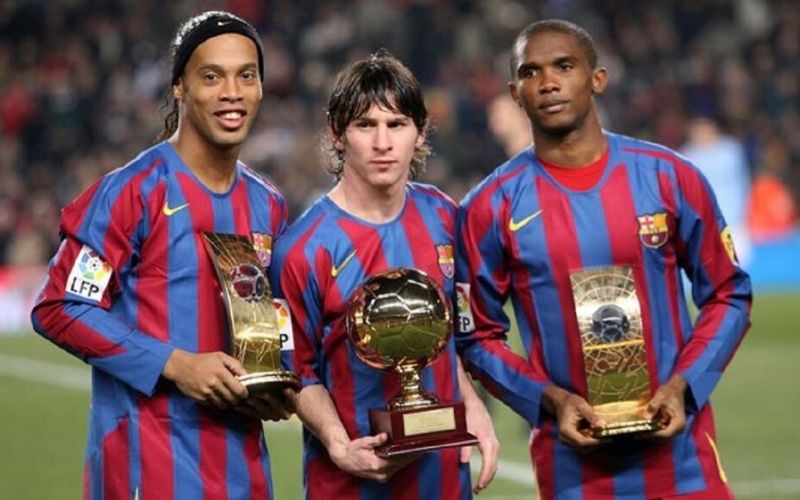 Eto’o, Kaka, CR7…. Les 15 meilleurs joueurs de chaque Ballon d’Or depuis 2005