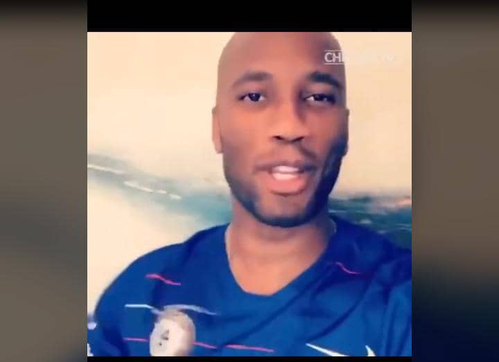 LDC / Chelsea en finale : Didier Drogba très enjaillé (vidéo)
