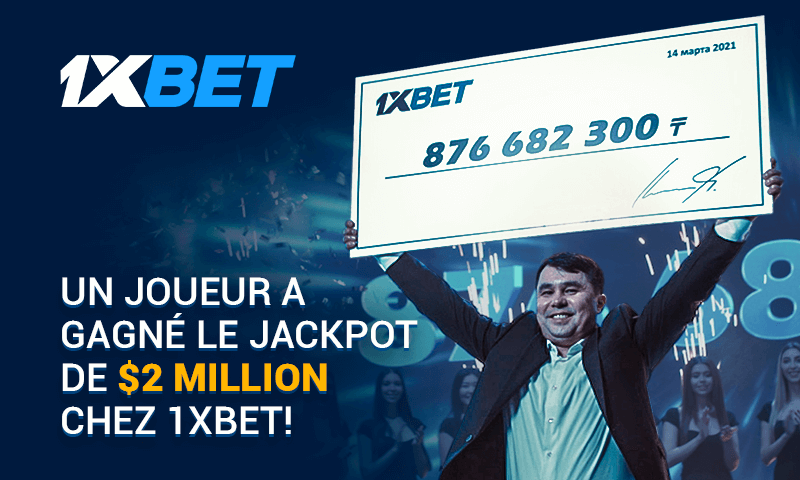 Un joueur de 1xBet gagne plus de 2 millions de dollars sur pari combiné de 44 événements