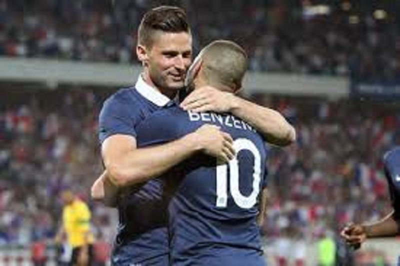 EdF : y-a-t-il une concurrence entre Olivier Giroud et Karim Benzema en sélection ?