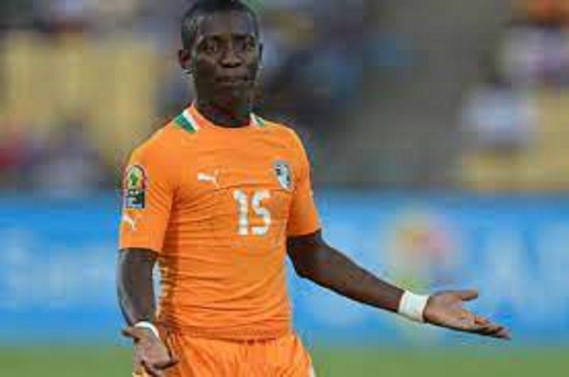 Max Gradel : le joueur, très mécontent sur l’état de la pelouse du stade olympique d’Ebimpé
