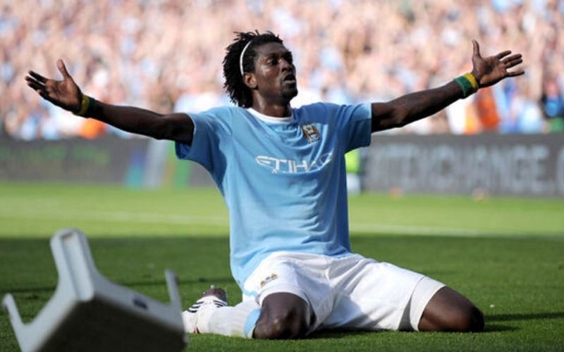 Adebayor immortalisé : Manchester City dévoile les magnifiques réalisations de la légende togolaise (vidéo)