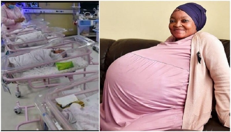 Afrique du Sud : la situation dégénère pour la femme aux 10 bébés