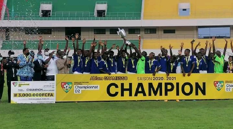Togo / Finale du Championnat national de D2 : le vainqueur est sacré Champion au stade de Kégué