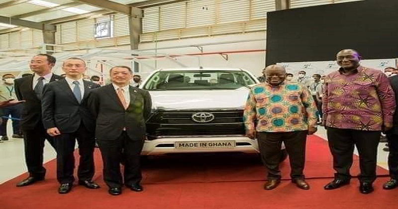 Ghana : inauguration d’une première usine de montage de voitures