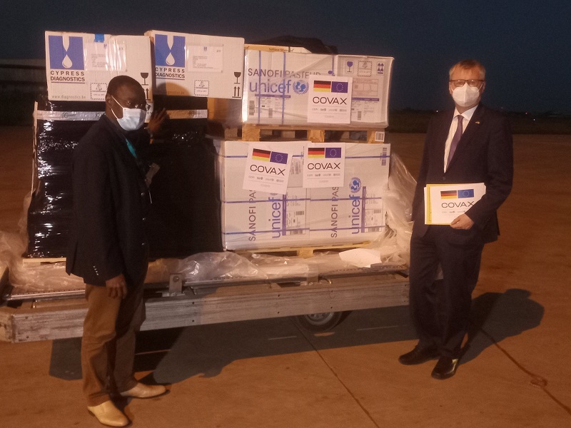 Covid-19 :  L’Allemagne offre plusieurs doses d’AstraZeneca au Togo