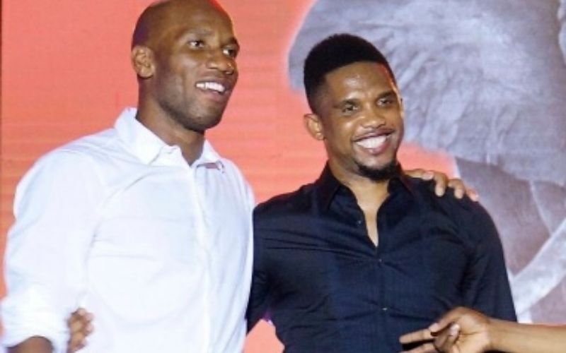 Samuel Eto’o président : voici le message plein de… de son frère Didier Drogba (photo)