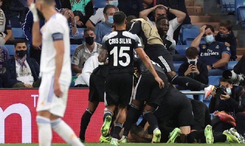 Le Real Madrid sous le choc : Novice en LdC, le Sheriff Tiraspol bat les merengue au Bernabéu