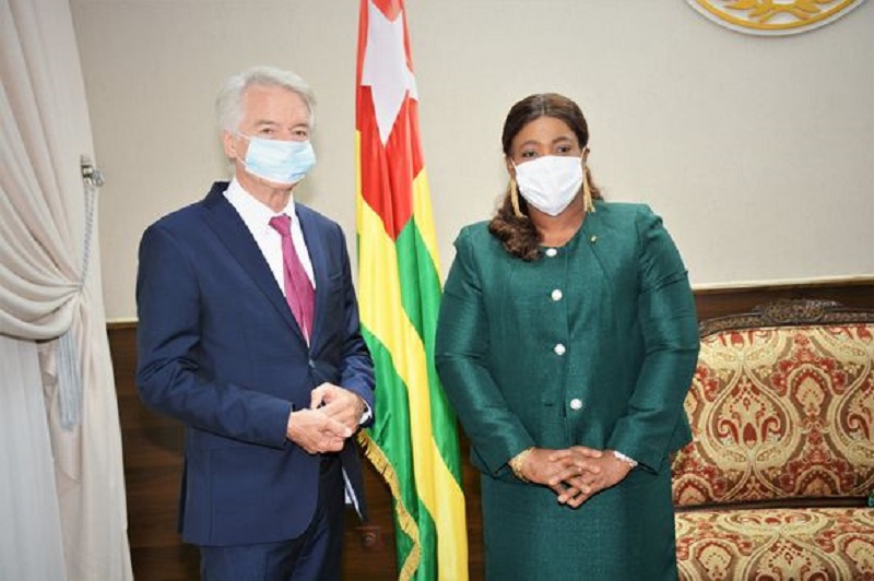 Togo : Une délégation sénatoriale française rencontre la Présidente de l’Assemblée nationale ; voici les sujets évoqués