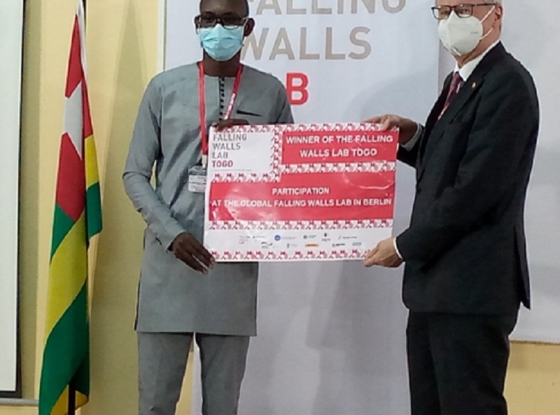 Un Togolais se qualifie pour la finale du concours allemand Falling Walls Lab ; voici son innovation