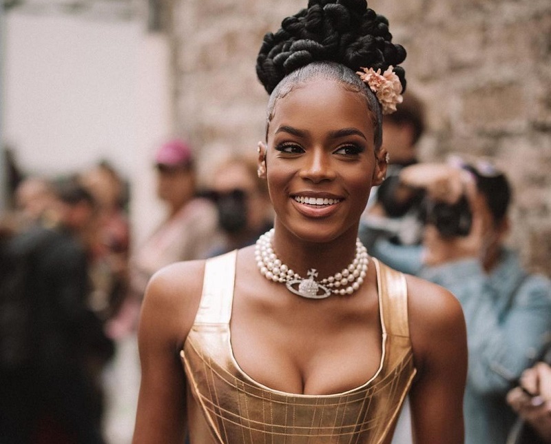 Didistone : quand la célèbre mannequin met tout le monde d’accord avec cette robe versace (photos)