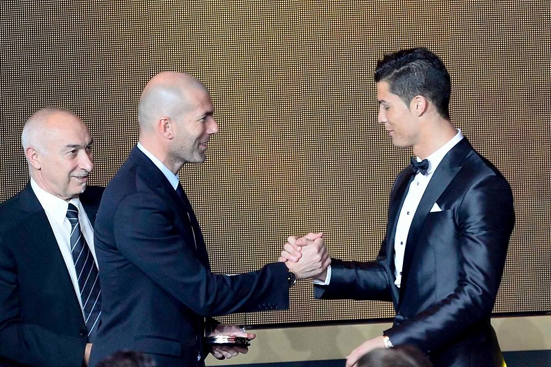 Classement « All Time » du Ballon d’or : Zidane sur le podium, Cristiano Ronaldo et Messi hors concours