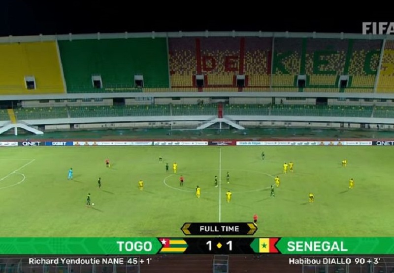 Elim Mondial 2022 : Le Togo rate une belle victoire face au Sénégal