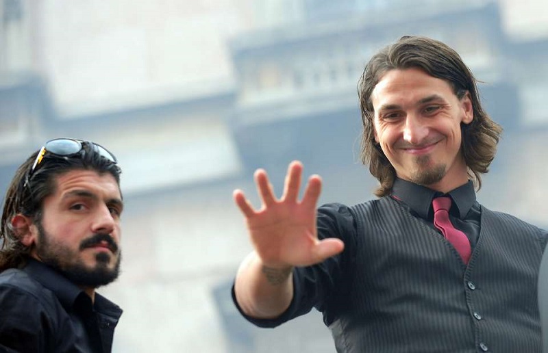 Stars : Quand Zlatan Ibrahimovic mettait Gennaro Gattuso à la poubelle