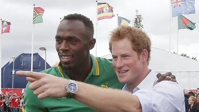 Usain Bolt regrette son amitié avec le prince Harry : “Il a embrassé…”