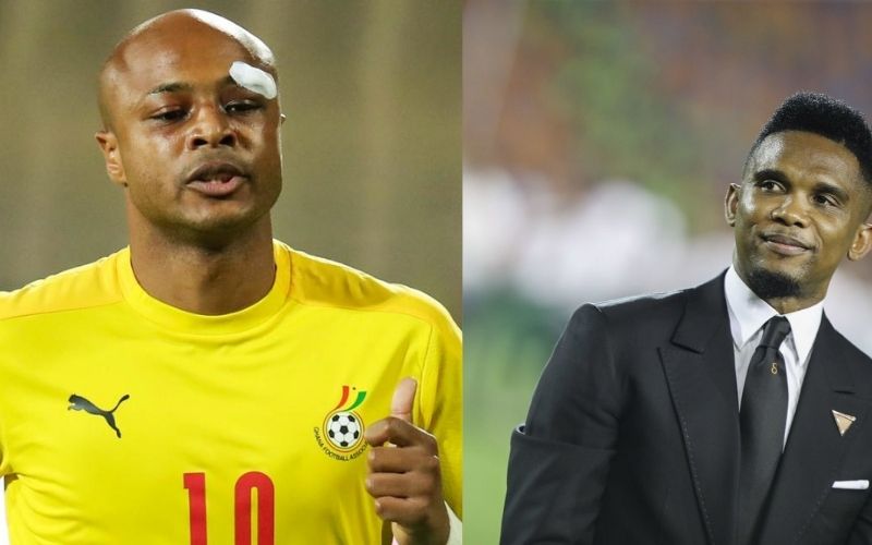 CAN 2021 : André Ayew fait un « sale » coup à Samuel Eto’o et lorgne Rigobert Song