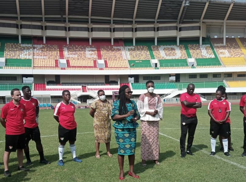 Togo : Les mots forts de la ministre Lidi Bessi-Kama aux Eperviers Dames