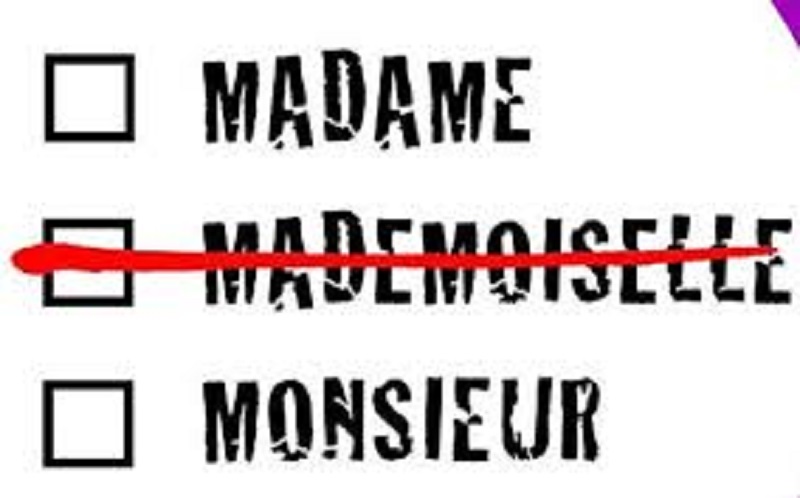 Le terme « Mademoiselle » disparaît des formulaires administratifs ; la raison