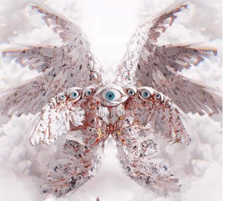  »Les anges sont tellement affreux à regarder » : un designer choque la toile avec cette reconstitution numérique des anges(photos chocs)