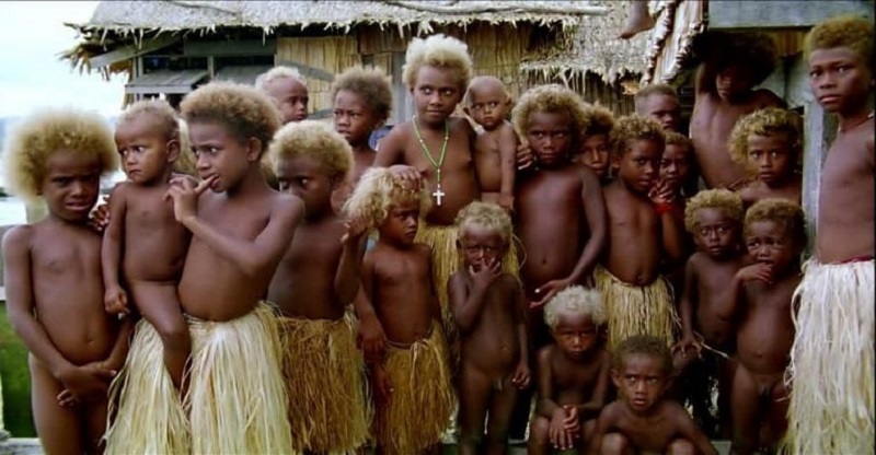Mélanésiens : voici les seuls êtres noirs naturellement blonds au monde