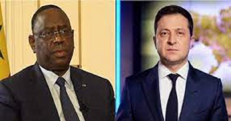 Guerre en Ukraine : Macky Sall a échangé avec Volodymyr Zelensky