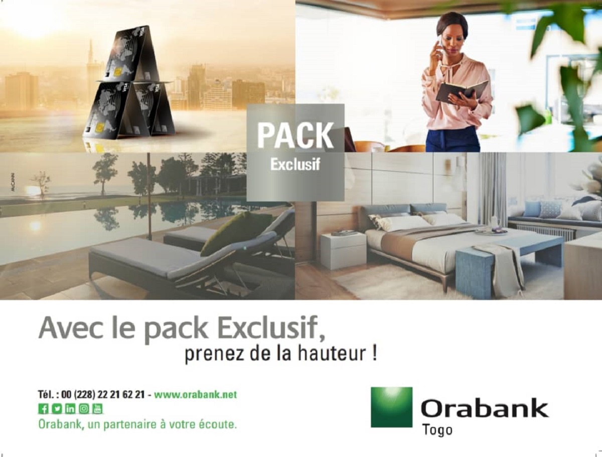 Orabank Togo offre un pack exclusif à ses clients