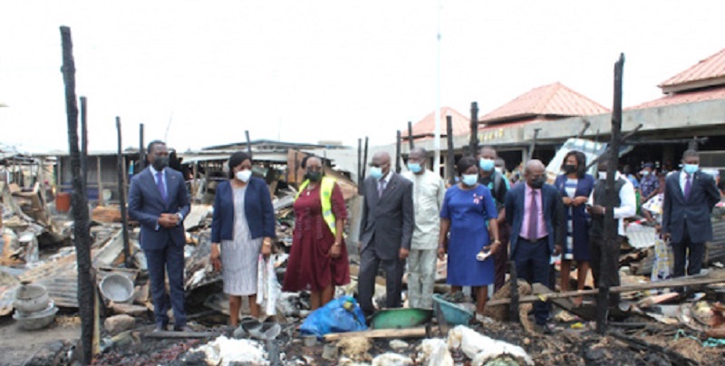 Togo : Bonne nouvelle pour les victimes de l’incendie du marché de Hanoukopé