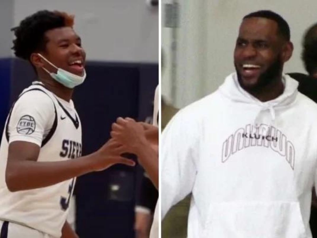 Bryce James, 14 ans : la taille du fils de LeBron scandalise la toile (photo)