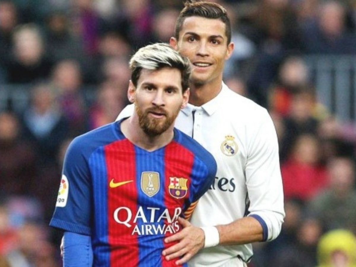 Stars : cette vielle photo de Cristiano Ronaldo et Messi fait le buzz